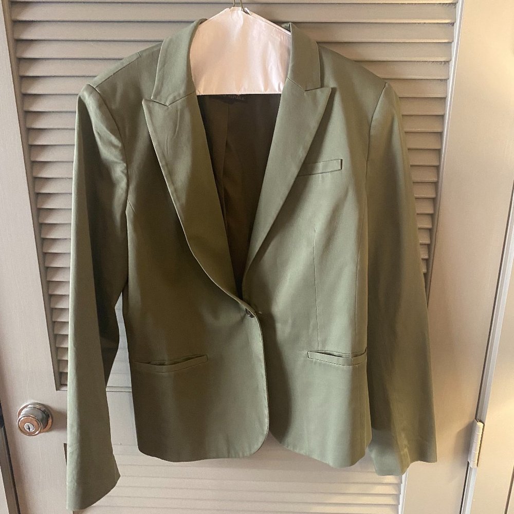 Banana Republic Green Blazer Size 12
